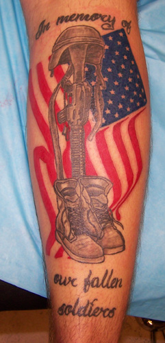 Tattoos fallen soldiers